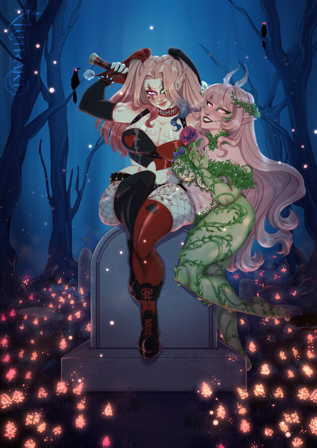 Halloween art w/ PrimRosalie