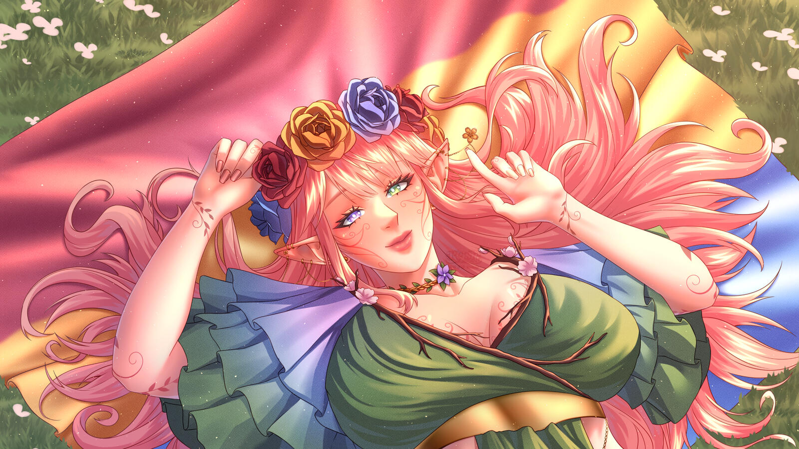 Aerinelle's pride art Aerinelle's pride art